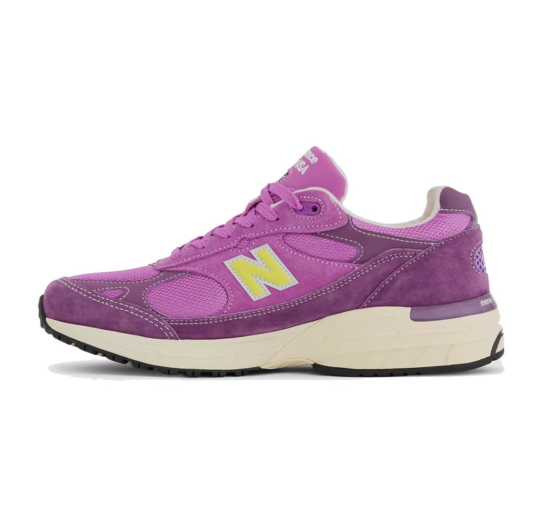 New Balance Made in USA 993 Passion Fruit with Dusted Grape and Afterglow U9934JA