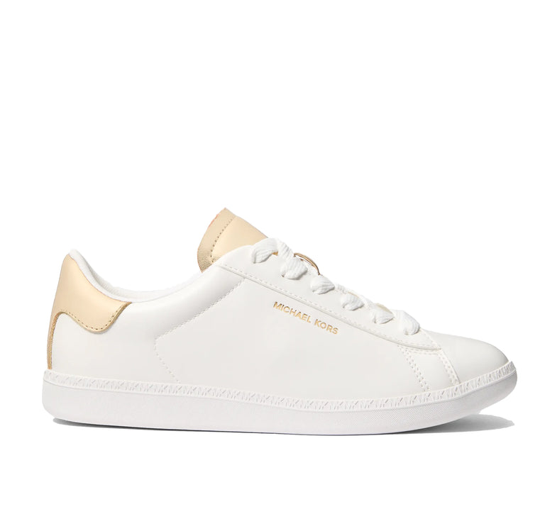 Michael Kors Women's Sammy Metallic Sneaker Pale Gold