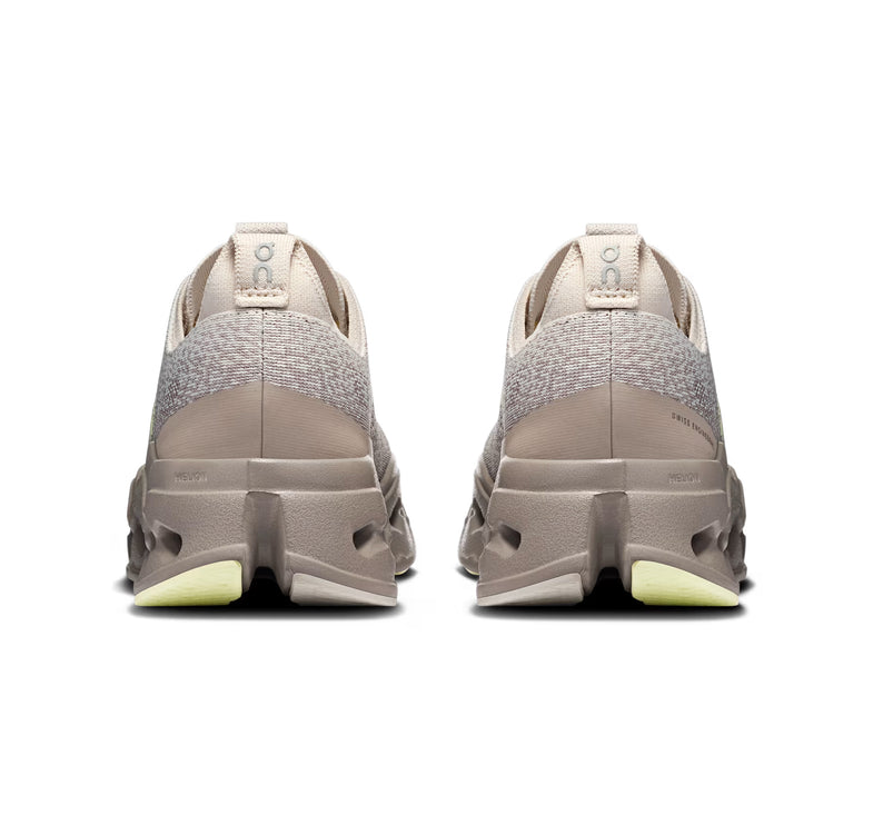 ON Women's Cloudsurfer Max Pelican/Limelight