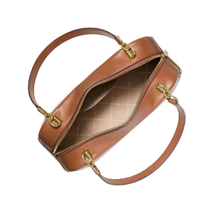 Michael Kors Women's Cecily Medium Signature Logo Shoulder Bag Vanilla