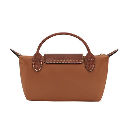 Longchamp Women's Le Pliage Original Pouch With Handle Cognac