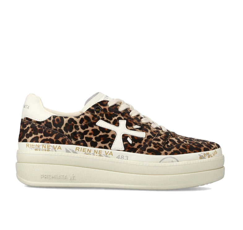 Premiata Women's Micol Sneakers Leopard Multi 7034
