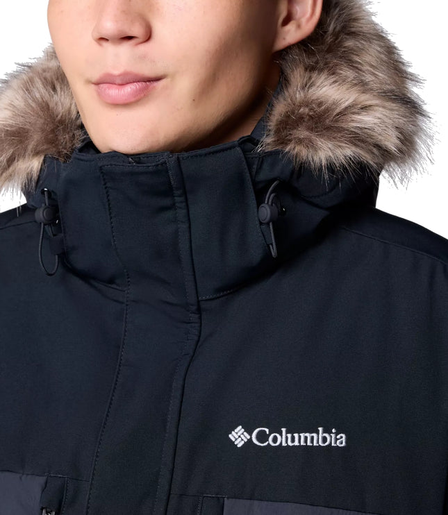 Columbia Men's Marquam Peak Fusion II Hooded Parka Black