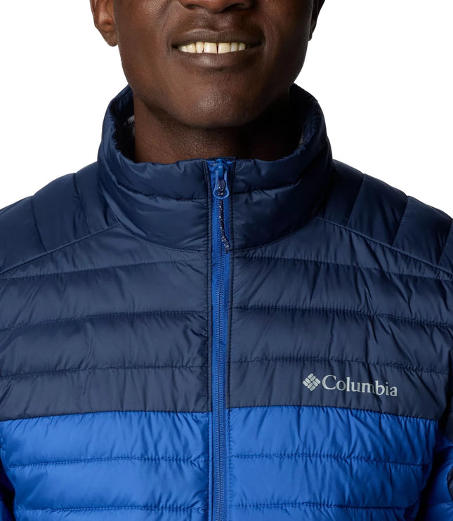 Columbia Men's Silver Falls II Jacket Mountain Blue/Collegiate Navy