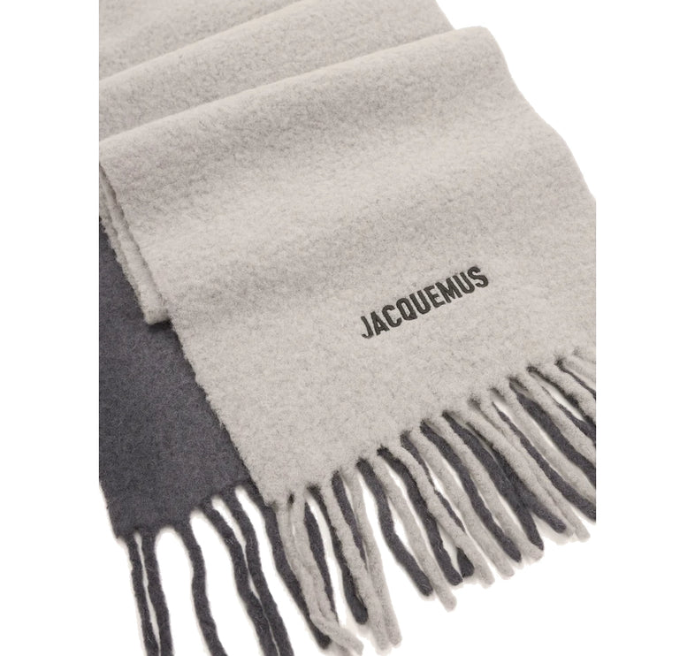 Jacquemus Unisex The Moisson Scarf Multi Grey