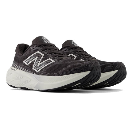 New Balance Women's Fresh Foam X 880v15 Black Cement with Sea Salt and Silver Metallic W880H15