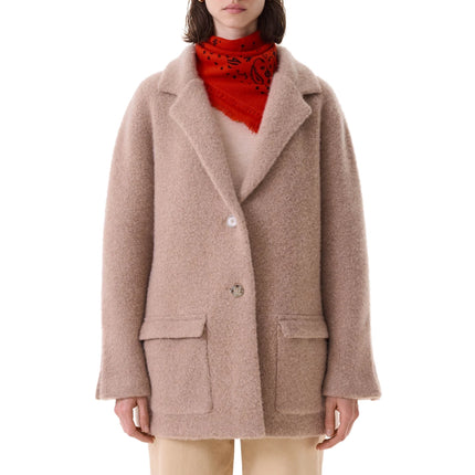 KUJTEN Women's Cashmere Bree Jacket Camel Beige