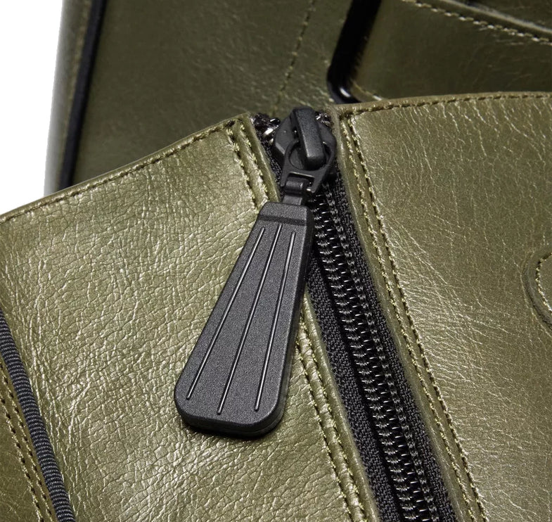 Dr. Martens Women's Buzz Hi Eclipse Leather Boots Olive Green