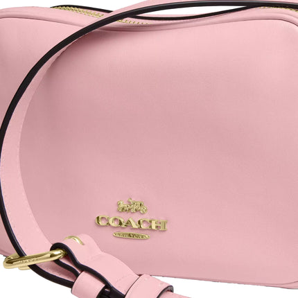 Coach Women's Mini Carey Crossbody Bag Gold/Soft Pink