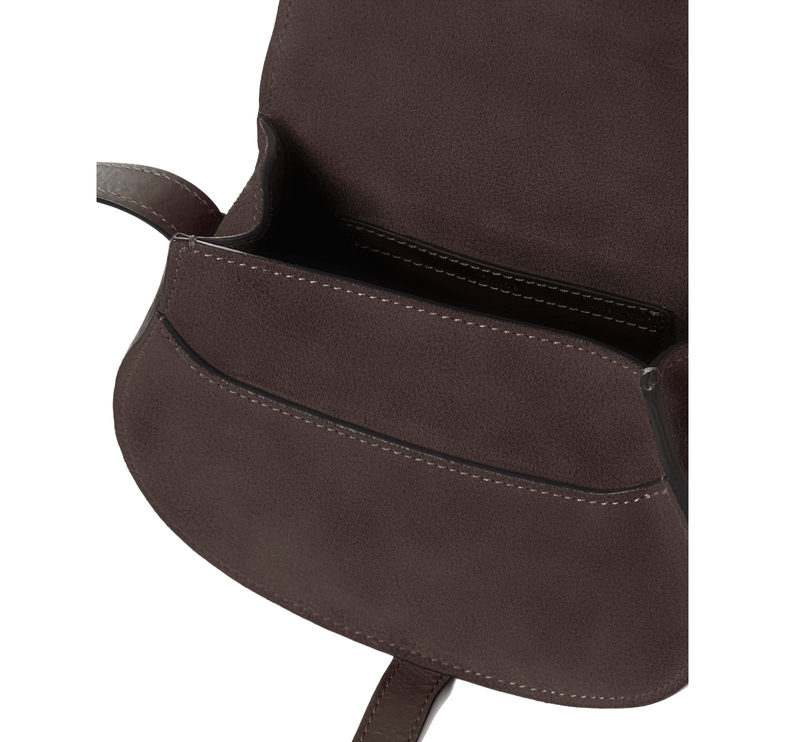 CHLOÉ Women's Small Marcie Saddle Bag Kohl Brown