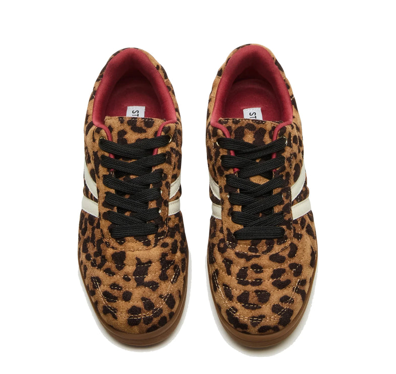 Steve Madden Women's Madrid-X Leopard Low-Top Sneakers Leopard