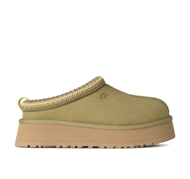UGG Tazz II kadın terliği, yeşil süet