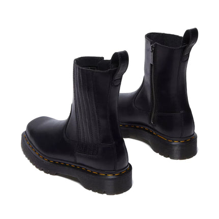 Dr. Martens Women's Amaayah Lo Leather Boots Black