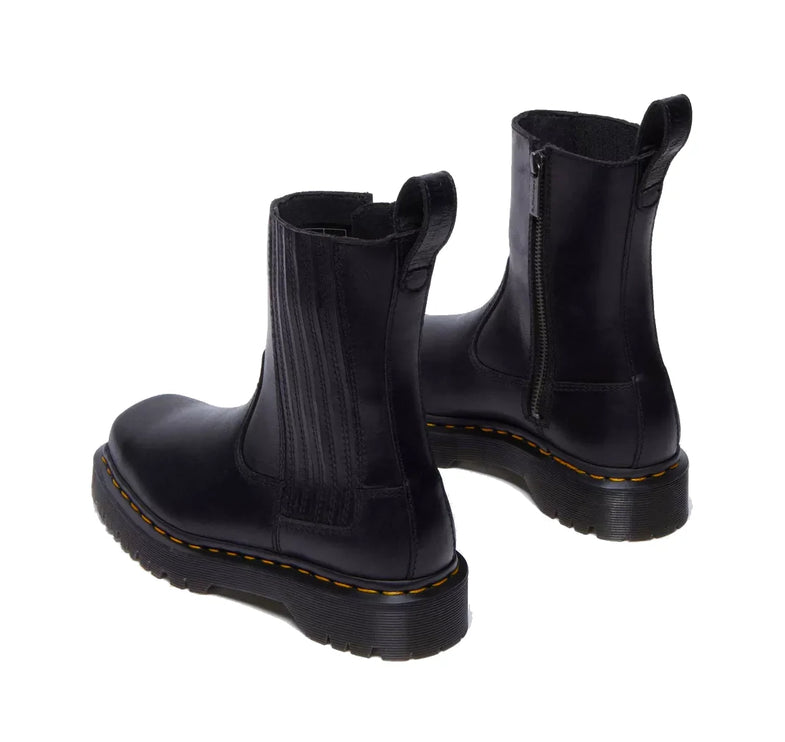Dr. Martens Women's Amaayah Lo Leather Boots Black