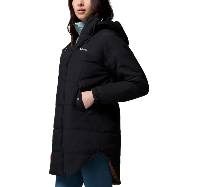 Columbia Women's Chatfield Hill II Novelty Jacket Black/Tobacco Omblur Print