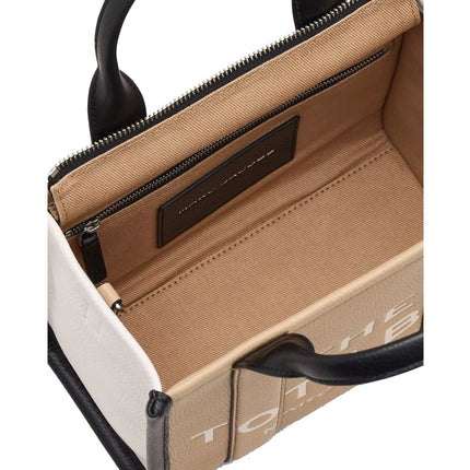 Marc Jacobs Women's The Colorblock Small Tote Bag Camel Multi