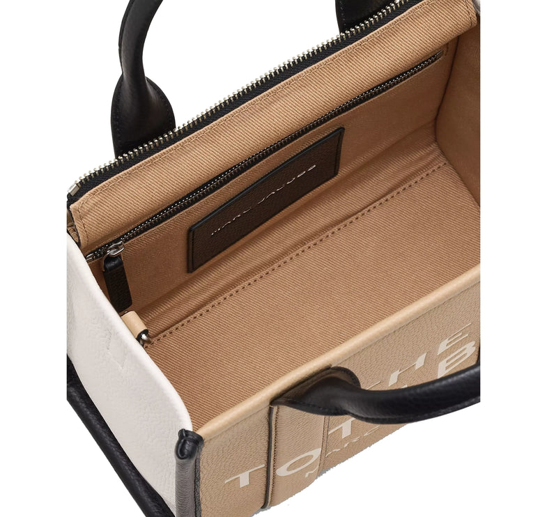 Marc Jacobs Women's The Colorblock Small Tote Bag Camel Multi