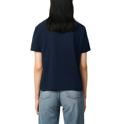 AMI Alexandre Mattiussi Unisex Ami de Coeur Navy Logo T-Shirt Night Blue