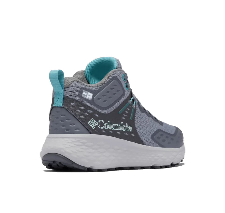 Columbia Women's Konos TRS OutDry Mid Shoe Ti Grey Steel/Teal