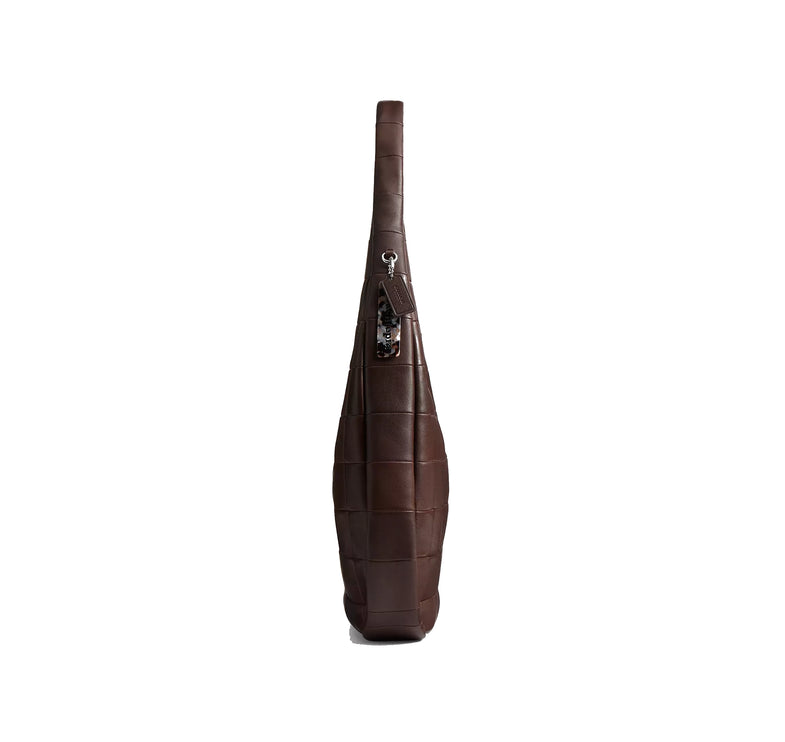 Coach Women's Alter/Ego Large Crescent Shoulder Bag In Upcrafted Leather Maple