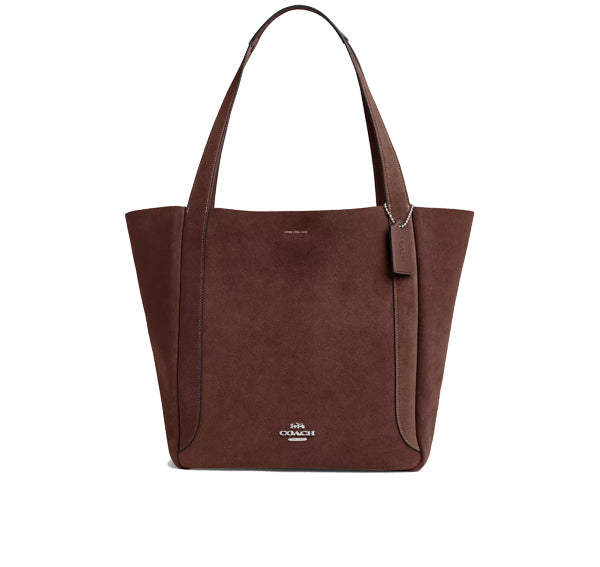 Coach Women's Hadley Tote Bag Silver/Espresso