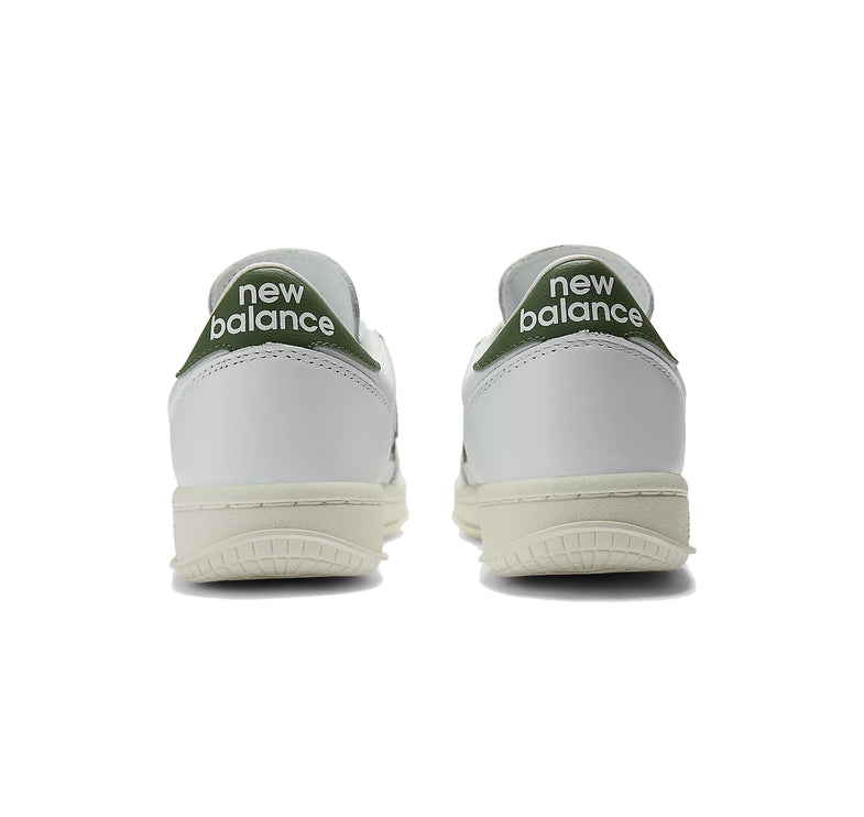 New Balance T500 White with Dark Alpine Green CT500CLC