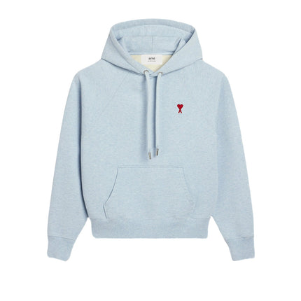 AMI Alexandre Mattiussi Unisex Ami de Coeur Hoodie Light Blue