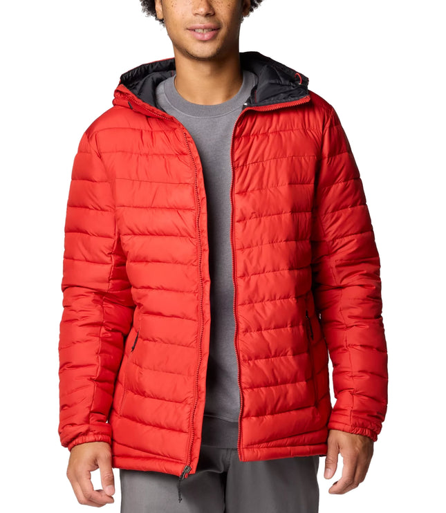 Columbia Men's Slope Edge II Hooded Jacket Sail Red