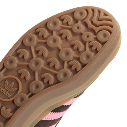 Adidas Women's Gazelle Bold Aurora Coffee/Light Pink/Gold Metallic IH6786