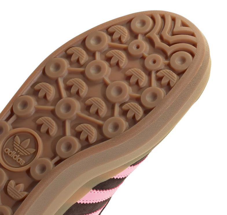 Adidas Women's Gazelle Bold Aurora Coffee/Light Pink/Gold Metallic IH6786