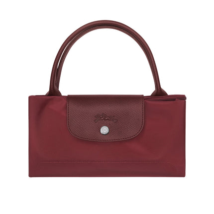 Longchamp Women's Le Pliage Green M Handbag Pomegranate