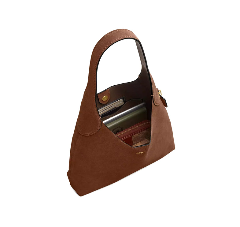 Coach Women's Brooklyn Shoulder Bag 28 Brass/Warm Brown