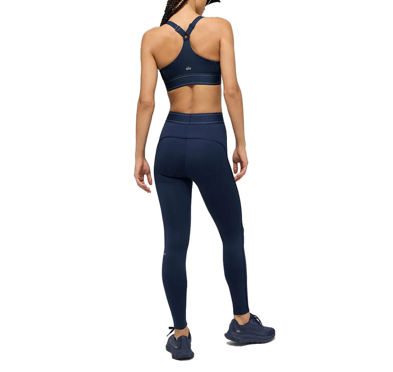 alo Women's Airlift High-Waist Suit Up Legging Navy/Navy