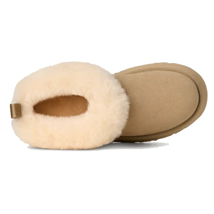 UGG Tazzelle kadın terliği, hardal rengi (mustard seed) süet