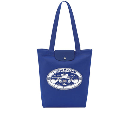 Longchamp Women's Le Pliage Collection M Tote Bag Cobalt