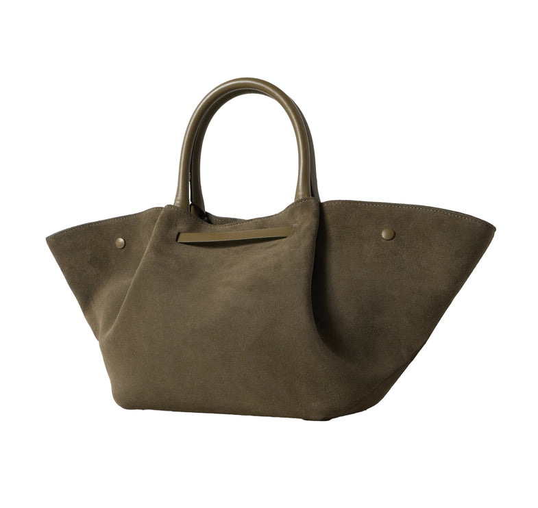 DeMellier London Women's The Midi New York Green Suede