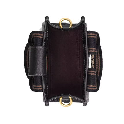 Coach Women's Smith Mini Tote Bag Gold/Black Multi