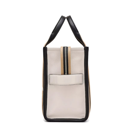 Marc Jacobs Women's The Colorblock Medium Tote Bag Camel Multi