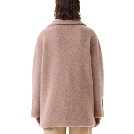 KUJTEN Women's Cashmere Bree Jacket Camel Beige