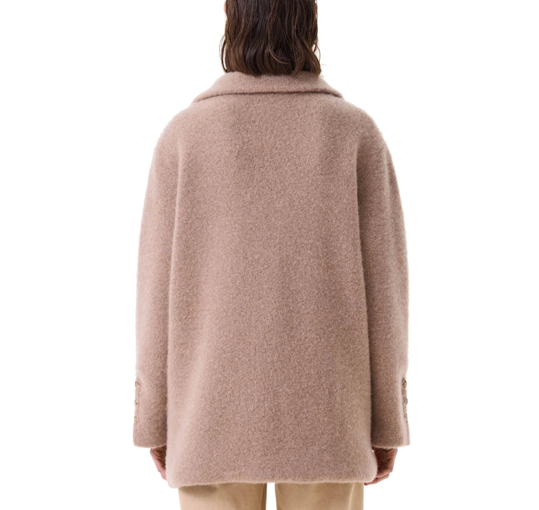 KUJTEN Women's Cashmere Bree Jacket Camel Beige