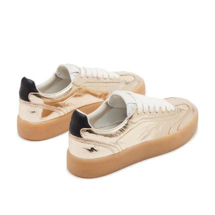 Steve Madden Women's TUX Gold Low-Top Sneakers Gold