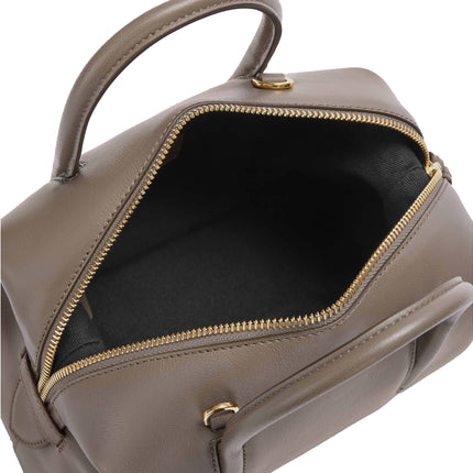 DeMellier London Women's The Small Stockholm Dark Taupe Fine Grain