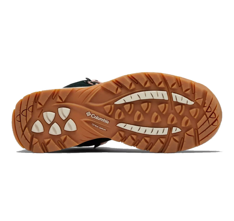 Columbia Women’s Newton Ridge Plus Waterproof Amped Hiking Boot Black/Blush Rose