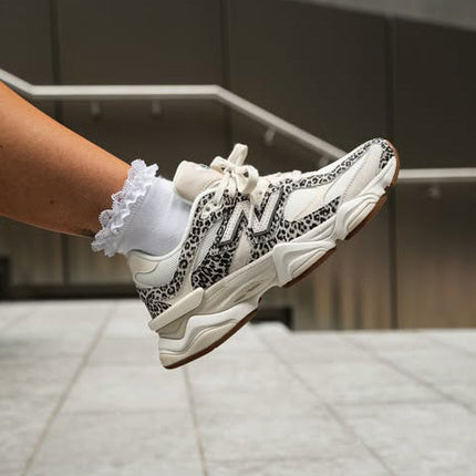 New Balance 9060 Beige Brown with Leopard Print U9060ALP