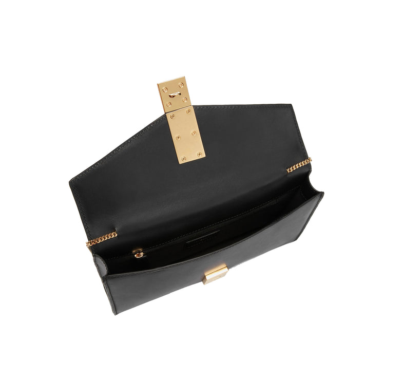 DeMellier London Women's The Vancouver Clutch Black Smooth