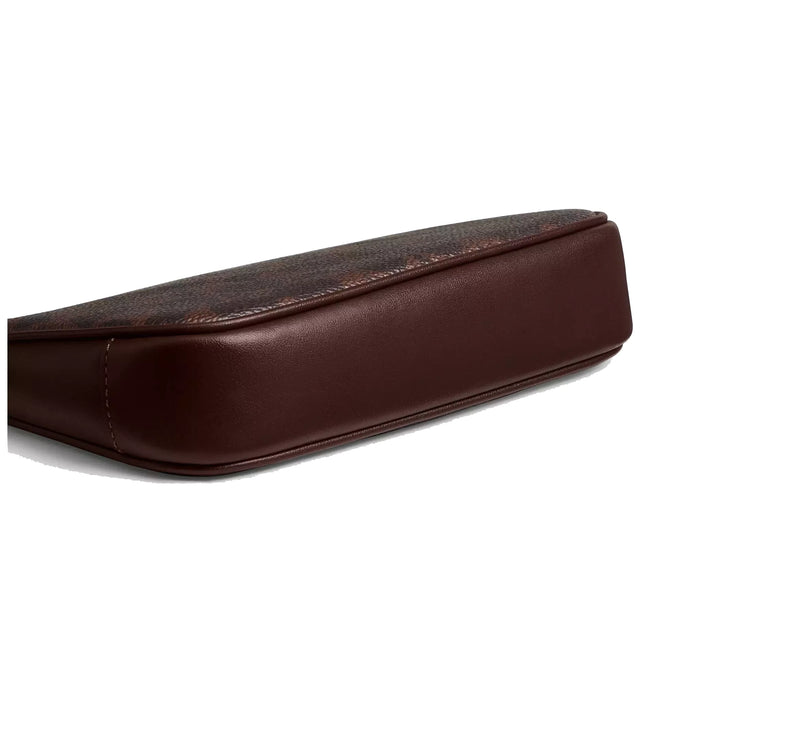 Coach Women's Plaza Bag 18 In Signature Canvas Brass/Maple