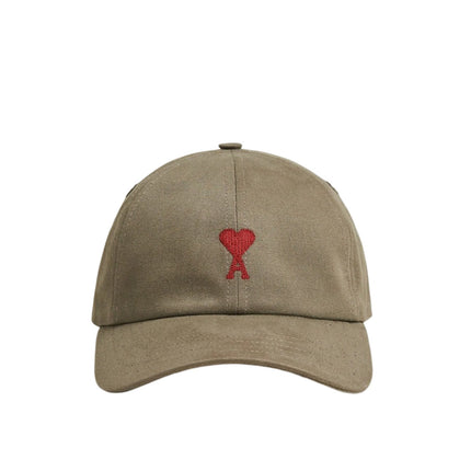 AMI Alexandre Mattiussi Unisex Ami De Coeur Embroidery Cap Smoke Grey