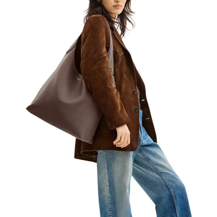 Coach Women's Brooklyn Shoulder Bag 39 Brass/Dark Stone