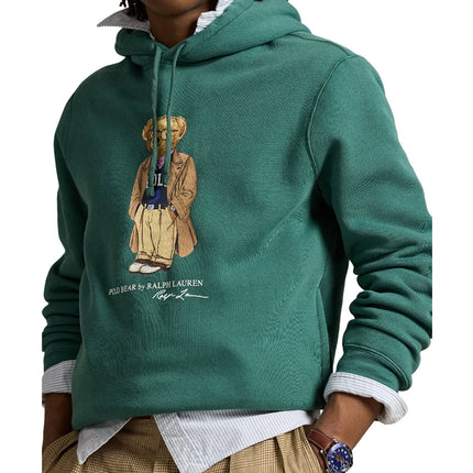 Polo Ralph Lauren Men's Polo Bear Fleece Hoodie Washed Forrest