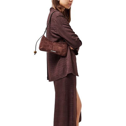 Jacquemus Women's The Bisou Perle Dark Brown